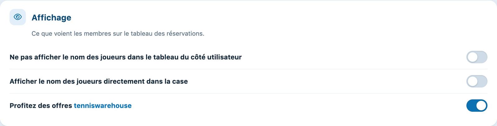 Carte Affichage